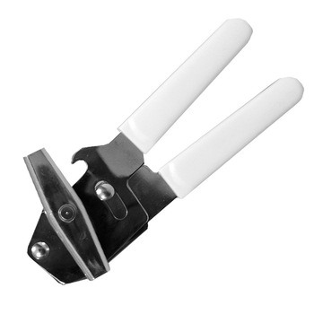 Deschizator conserve din otel inoxidabil, cu maner plastic, 17cm Deschizator conserve din otel inoxidabil, cu maner plastic, 17cm