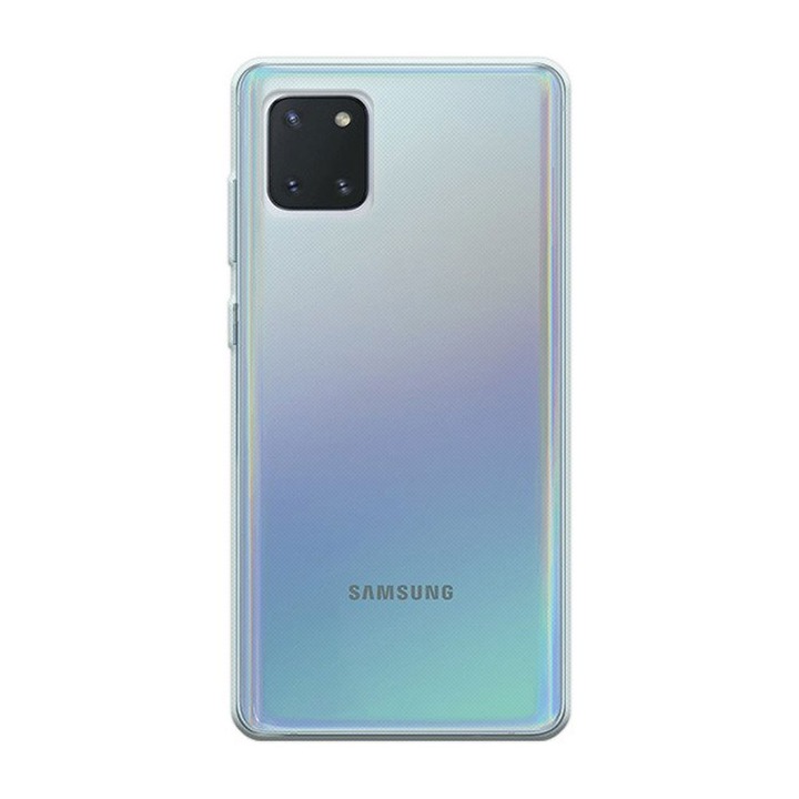Husa pentru Samsung Note 10 Lite (N770) - Silicon UltraSlim, Gekko iSlim - TRANSPARENTA