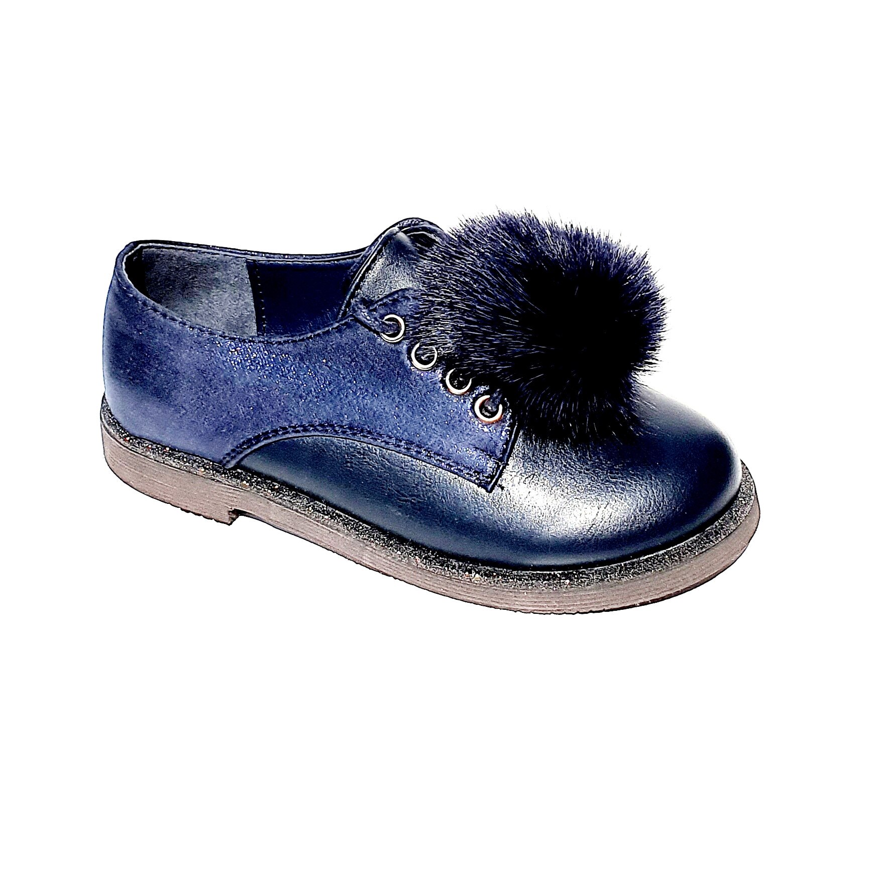 Pantofi fete, MRS, culoarea bleumarin