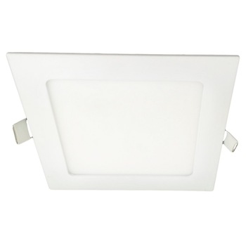 Spot LED, Ecoplanet, 3W, 225LM, lumina calda 3000k, incastrabil, patrat, alb Spot LED, Ecoplanet, 3W, 225LM, lumina calda 3000k, incastrabil, patrat, alb