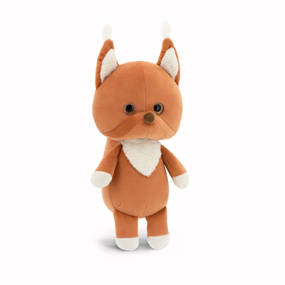 Papusa din plus, veverita , 20 cm, Orange Toys