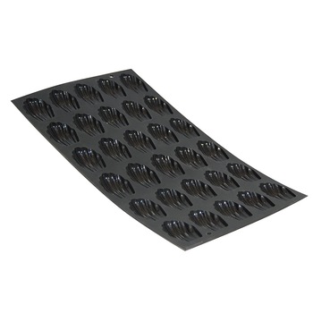 Forma din silicon pentru 30 madlene, 30 x 17,5 cm - de Buyer Forma din silicon pentru 30 madlene, 30 x 17,5 cm - de Buyer