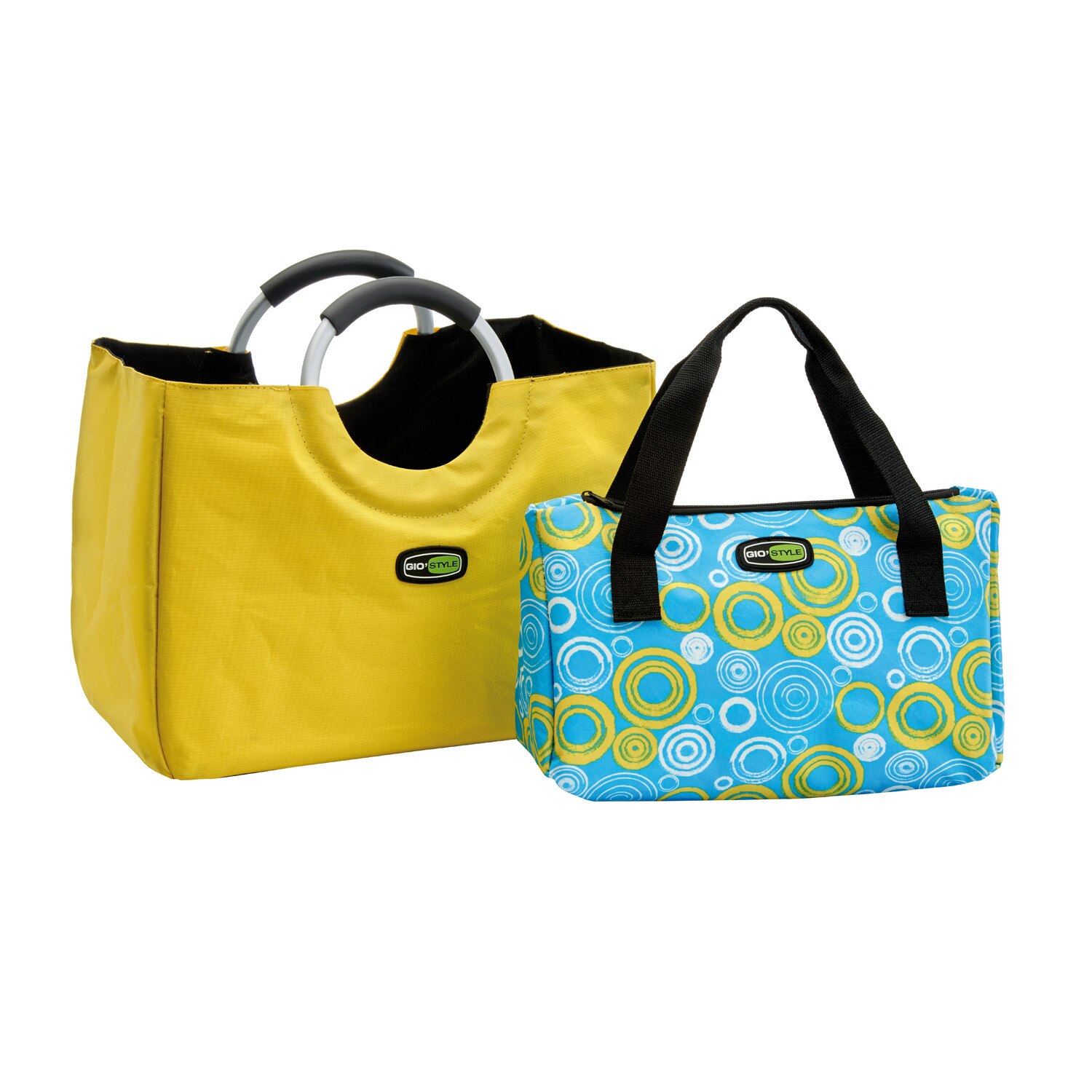 Set Frigorific Bag In The City 24+8 Litri Galben-Albastru Giostyle