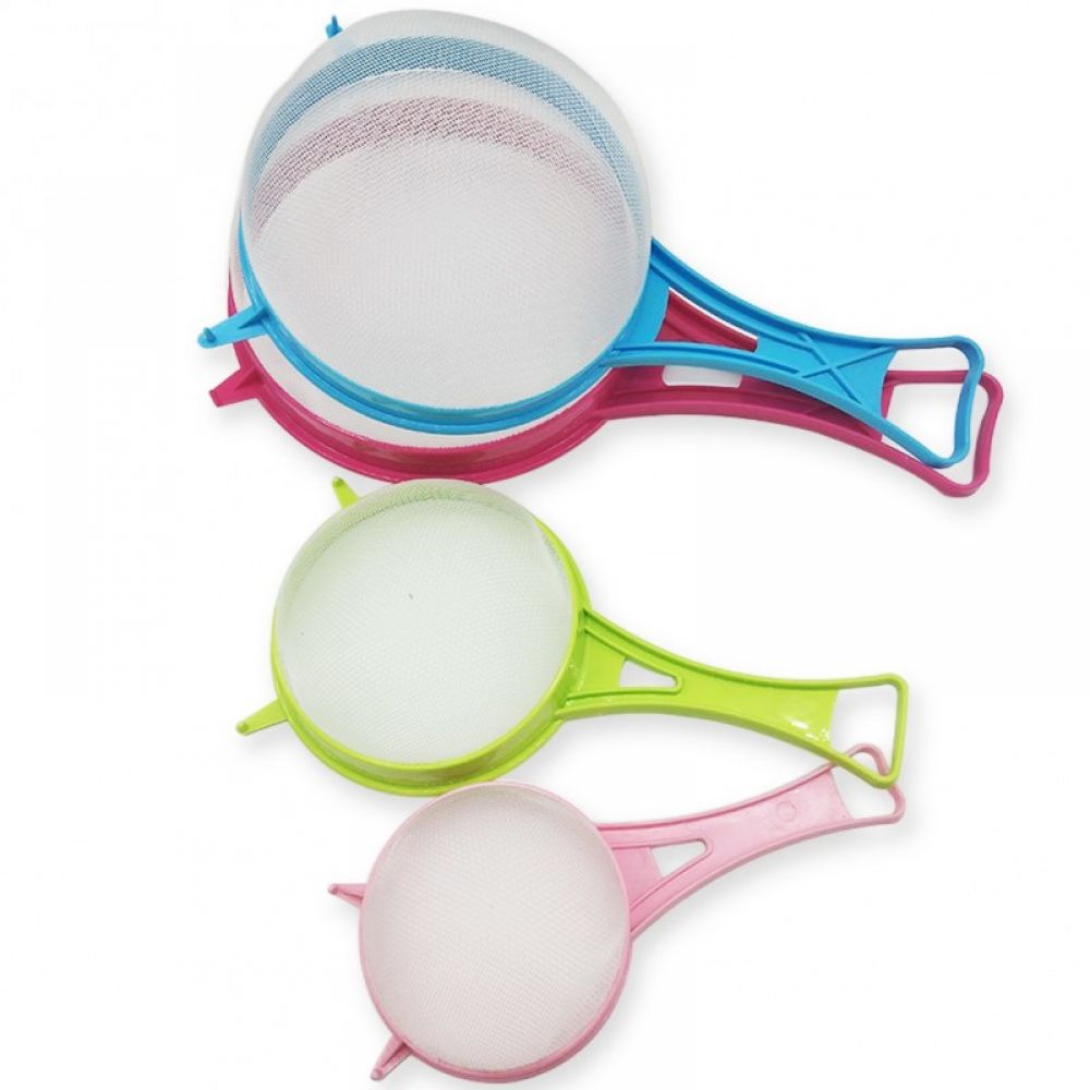 Set 4 strecuratori, plastic, Multicolor