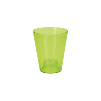Ghiveci pentru orhidee, Vulcano diametru 13 cm, verde transparent Ghiveci pentru orhidee, Vulcano diametru 13 cm, verde transparent