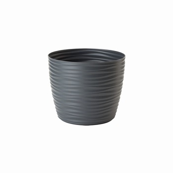 Ghiveci Sahara Petit diametru 17 cm, antracit Ghiveci Sahara Petit diametru 17 cm, antracit
