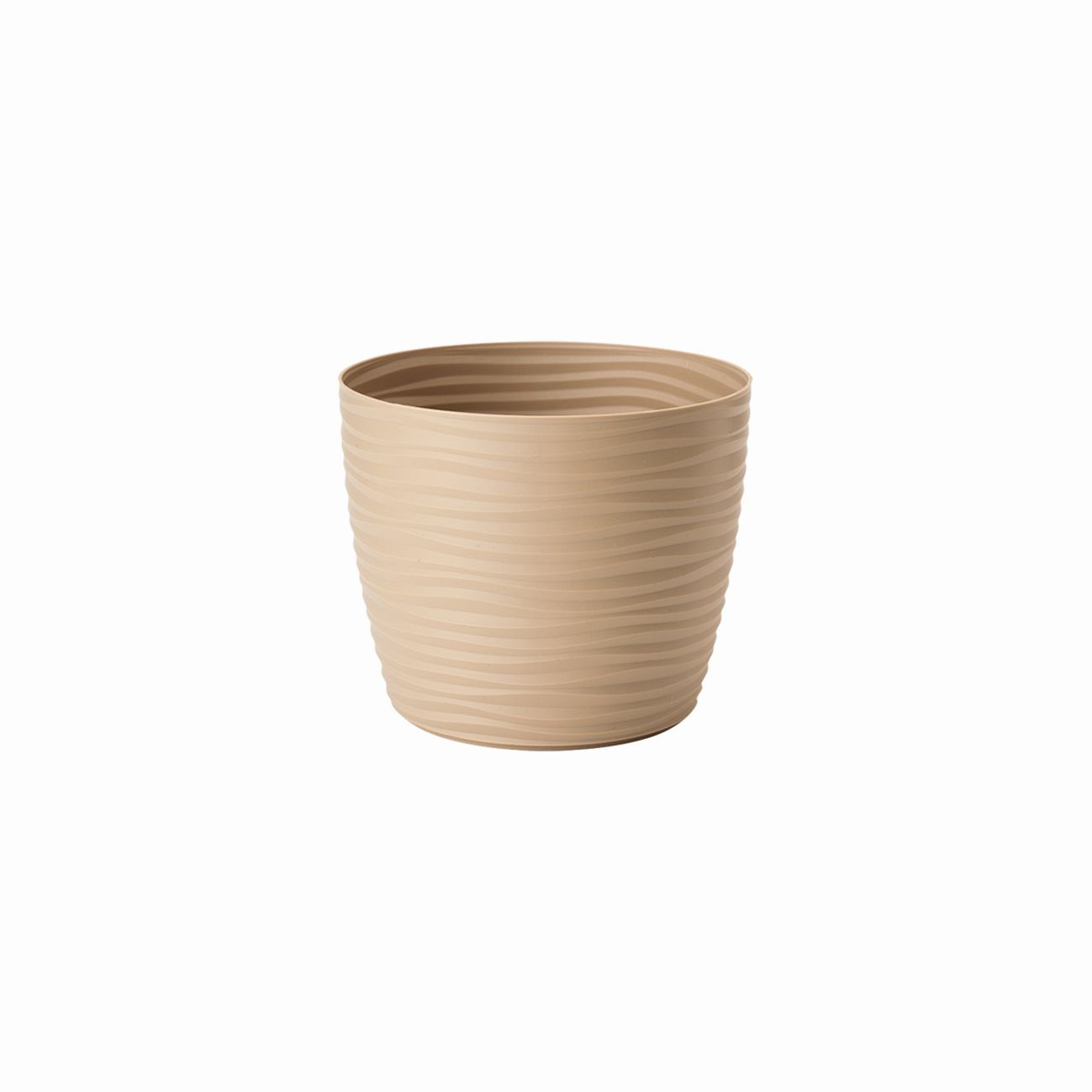 Ghiveci Sahara Petit diametru 13 cm, cafeniu