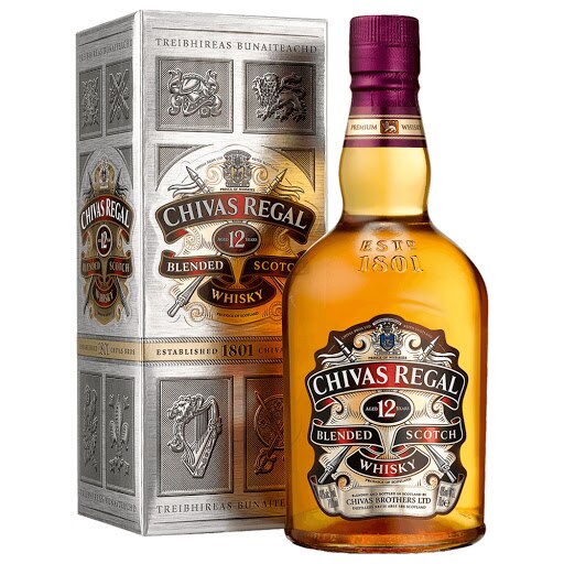 Whiskey Blended Scotch Chivas Regal, 12 YO, 0.7l, 40%