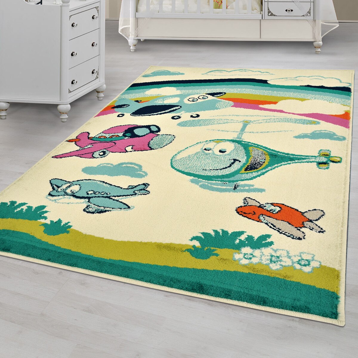 Covor Copii & Tineret Prater, Multicolor, 200x285 cm, C103-032208