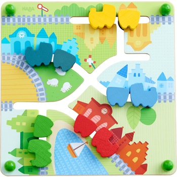 Jucarie motricitate fina, Tren, 1an +, Haba Jucarie motricitate fina, Tren, 1an +, Haba