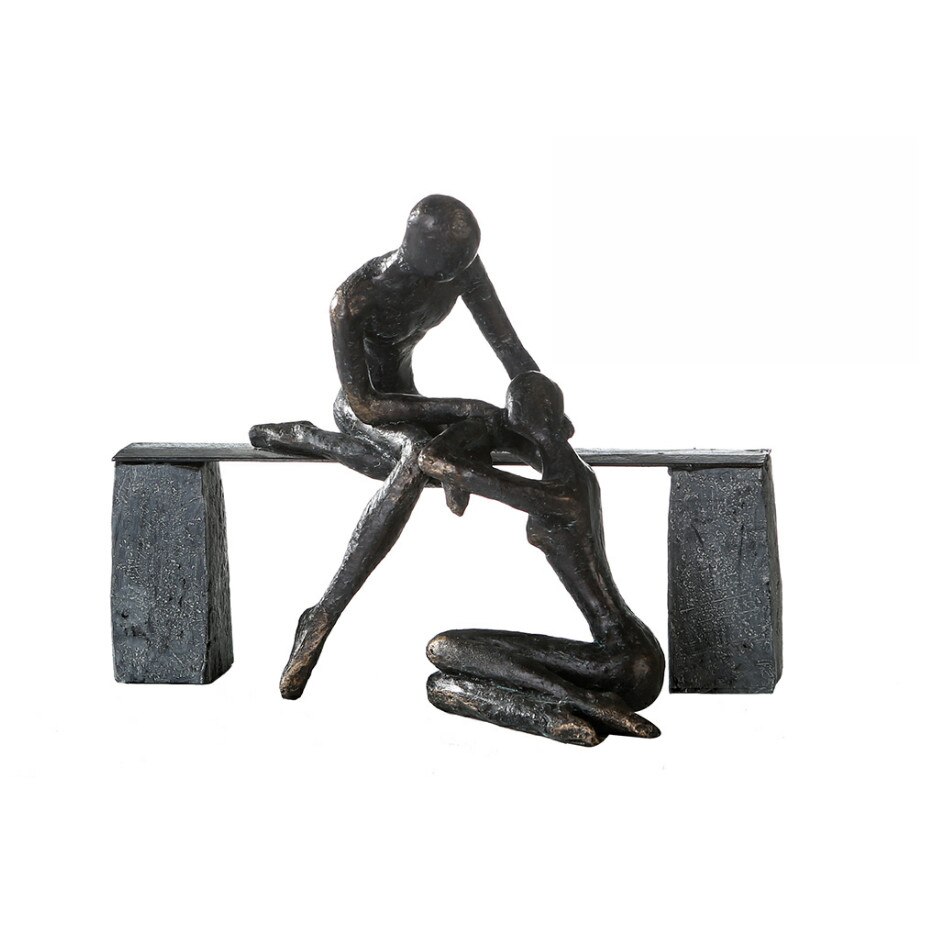 Figurina FRIENDSHIP, rasina, 28x21.5 cm