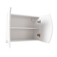 Шкаф за баня Badenmob 0434, С 2 врати, MDF, ПДЧ, 60x45x25 см, Бял