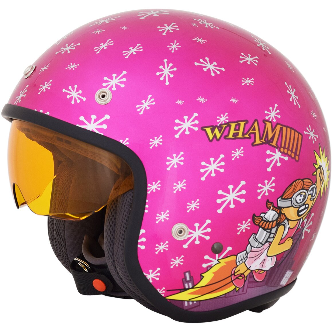 Casca Semiintegrala AFX FX-142Y Rocket Girl Copii culoare multicolor marime L