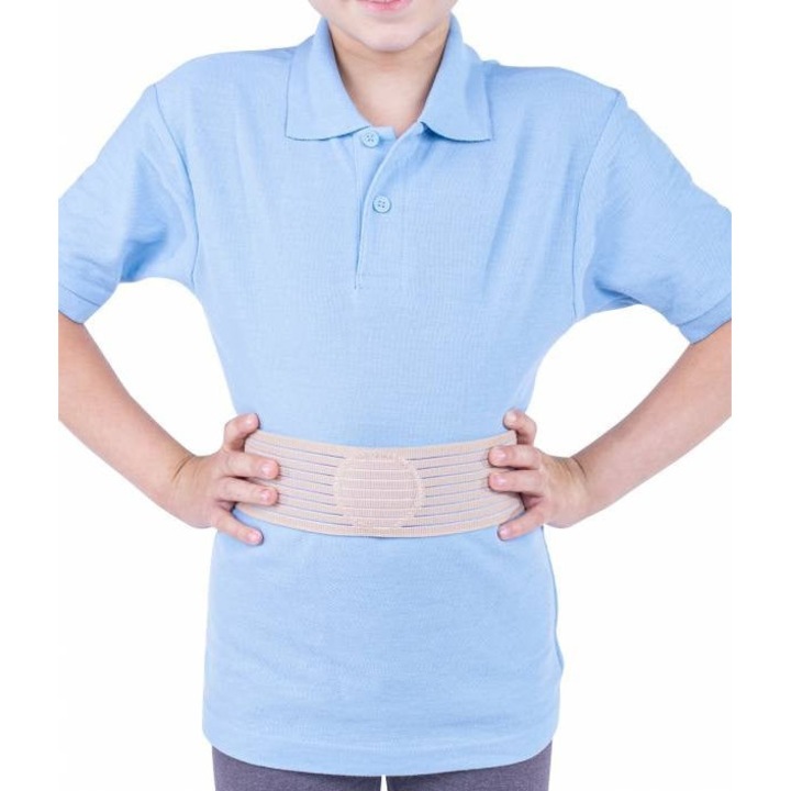 Corset abdominal pentru hernie ombilicala, Triamed, Ombifix Junior, Bej, SRT127, Marimea 3