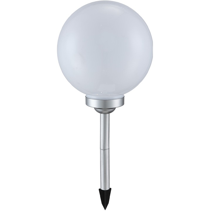 Globo napelemes gömb, 4xLED, átmérő 30cm, fehér fény