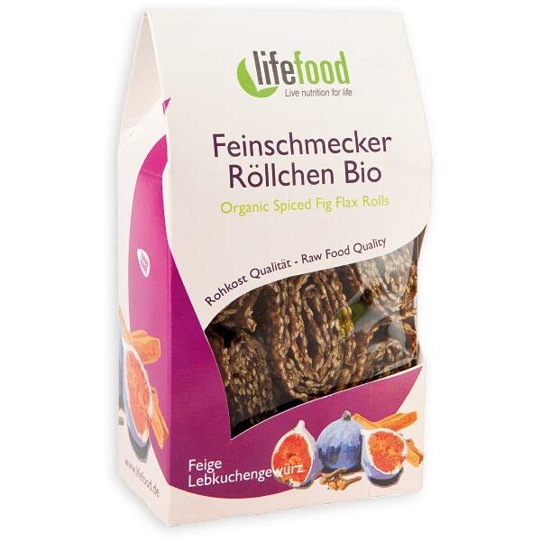 Rulouri de In cu Smochine Raw Bio 80gr Lifefood