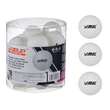Set 18 mingi pentru ping pong , tenis de masa, pentru copii sau adulti , ATS + 3 ani, din abs Set 18 mingi pentru ping pong , tenis de masa, pentru copii sau adulti , ATS + 3 ani, din abs