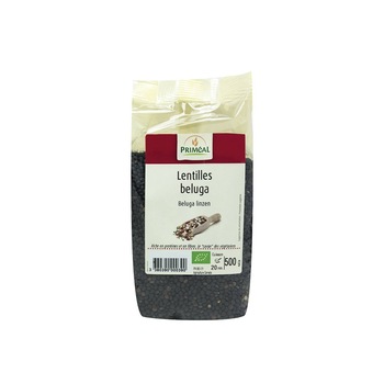 Linte neagra bio Beluga, Primeal, 500g Linte neagra bio Beluga, Primeal, 500g