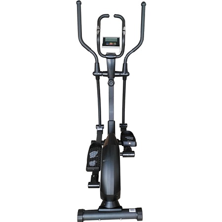 Bicicleta fitness eliptica Karl Sports, volanta 7kg, negru/argintiu, greutate maxima utilizator 120 kg