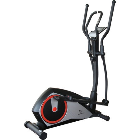 Bicicleta fitness eliptica Karl Sports, volanta 7kg, negru/argintiu, greutate maxima utilizator 120 kg