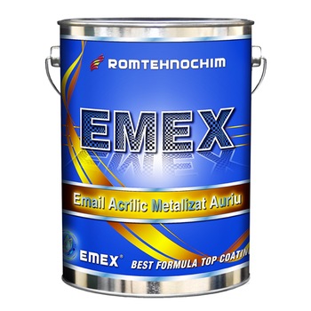 Vopsea Metalizata Aurie Patinata “Emex”, Auriu, Bidon 4 KG Vopsea Metalizata Aurie Patinata “Emex”, Auriu, Bidon 4 KG