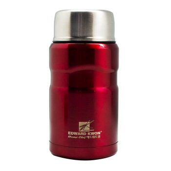 Termos din inox,capac ceasca, 650ml, 20 cm, Rosu Termos din inox,capac ceasca, 650ml, 20 cm, Rosu