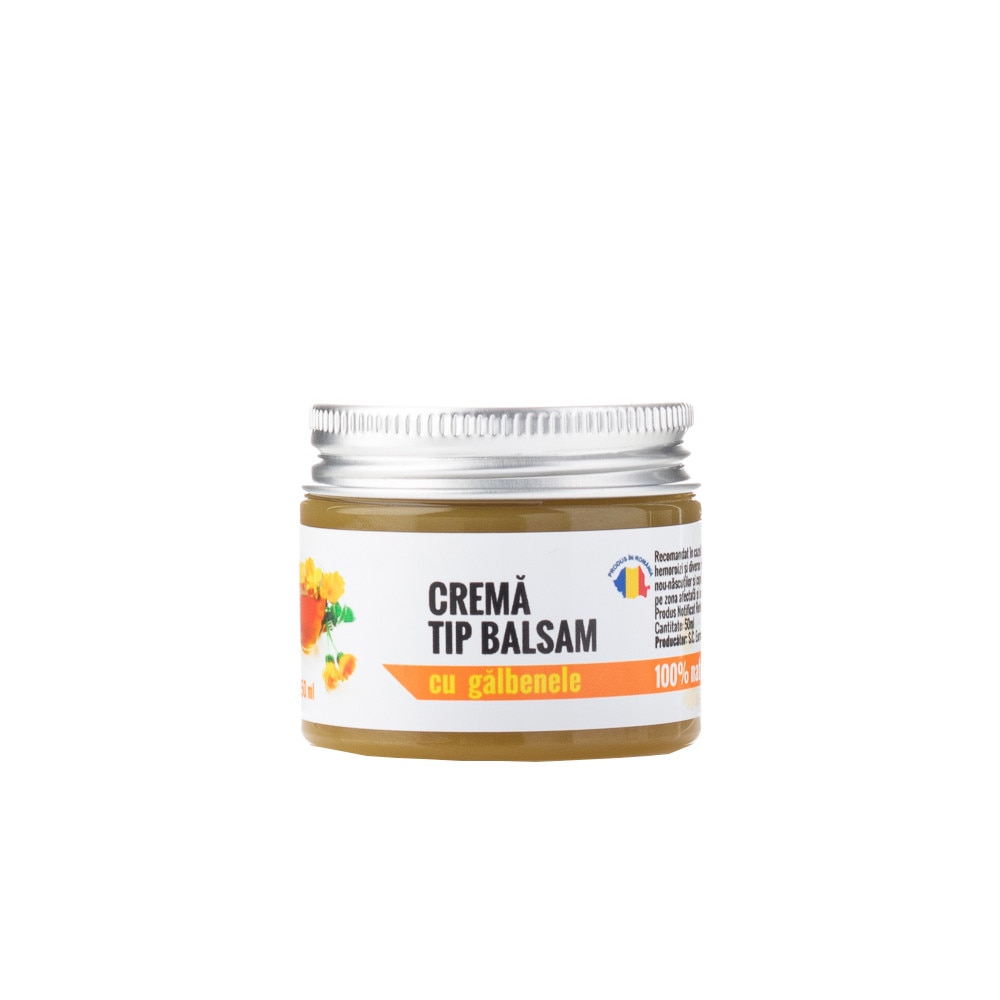 Crema tip balsam cu galbenele, 50 ml