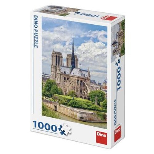 Puzzle Dino 1000 piese,Catredrala Notre-Dame
