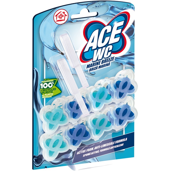 Ace tengeri szellő WC-illatosító, 2x48 g