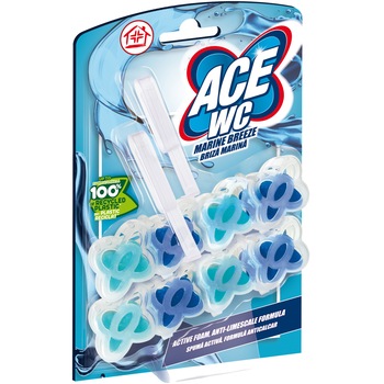 Odorizant toaleta Ace briza marina, 2x48 g Odorizant toaleta Ace briza marina, 2x48 g