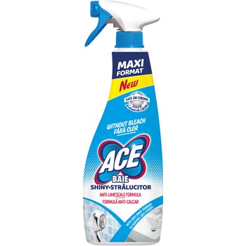 Solutie pentru curatare baie Ace, 750 ml Solutie pentru curatare baie Ace, 750 ml