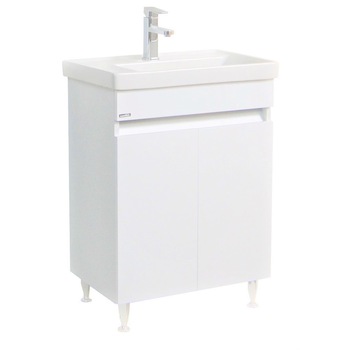 Baza si lavoar Badenmob , seria 286 , 60x42cm , Alb Baza si lavoar Badenmob , seria 286 , 60x42cm , Alb