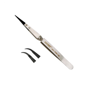 Set Penseta Antistatica cu Varfuri Ascutite, Drept si Curbat, Jakemy T10-12 Tweezer, Reparatii, Electronica, Modelism Set Penseta Antistatica cu Varfuri Ascutite, Drept si Curbat, Jakemy T10-12 Tweezer, Reparatii, Electronica, Modelism