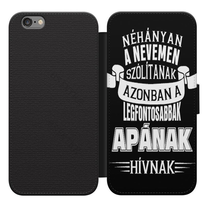 Numele meu este tata iPhone 7 flip case flip case husa telefon 1