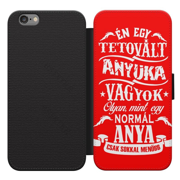 Татуирана майка Samsung Galaxy Note 9 флип калъф флип калъф калъф телефон 5