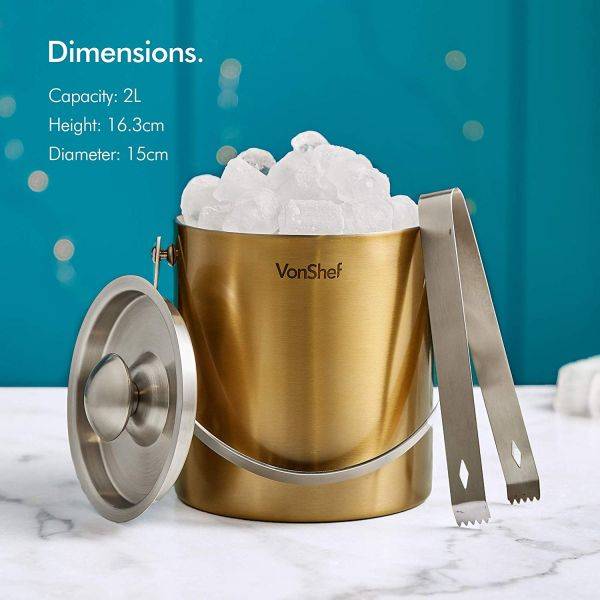 Vonshef ice hot sale bucket