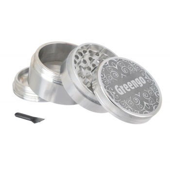 Grinder Greengo 4 parti 30 mm gri Grinder Greengo 4 parti 30 mm gri