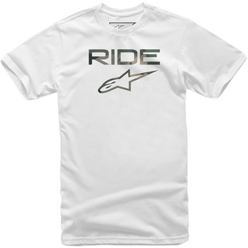 Tricou Alpinestars Ride 2.0 Camo TEE culoare Alb marime M Tricou Alpinestars Ride 2.0 Camo TEE culoare Alb marime M