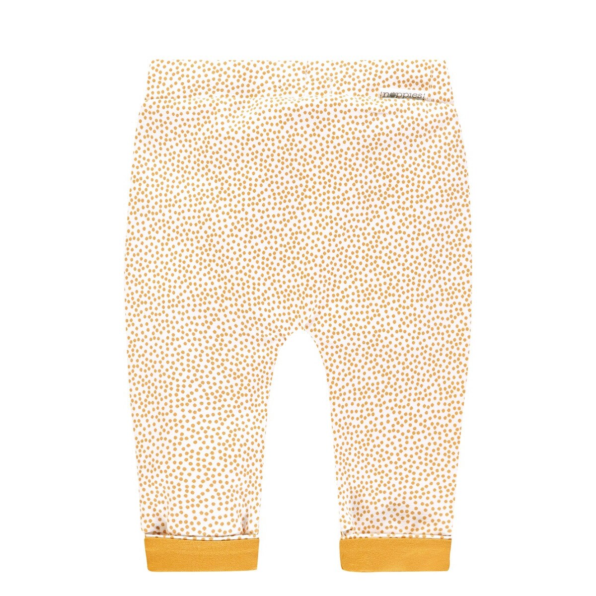 Pantaloni bebe, Noppies, cu buline, Kirsten, galbeni, Galben