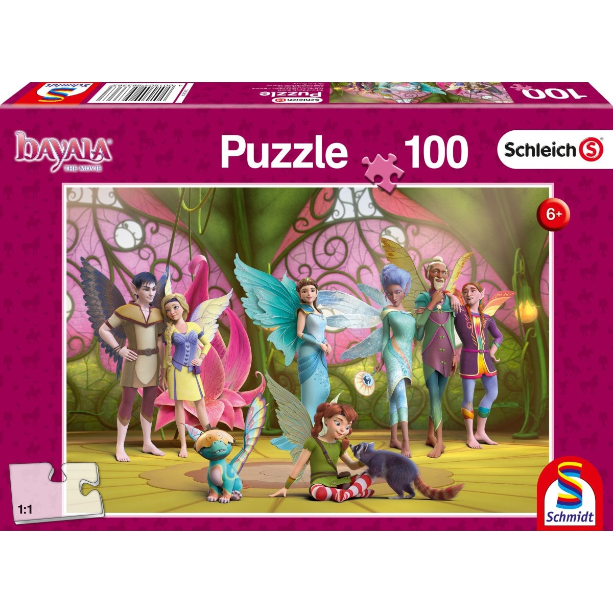 Puzzle Schmidt - Bayala, Queen Eleya and her friends, 100 piese