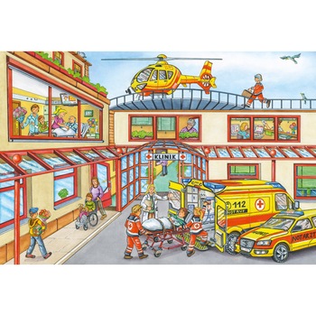 Puzzle Schmidt - Rescue Helicopter, 100 piese (56352) Puzzle Schmidt - Rescue Helicopter, 100 piese (56352)