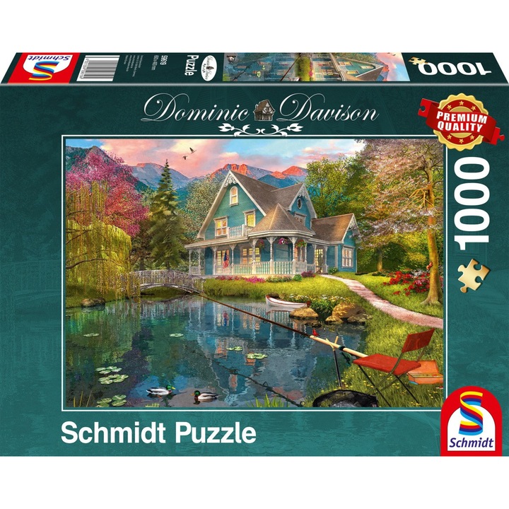 Puzzle Schmidt - Lakeside retirement home, 1000 piese