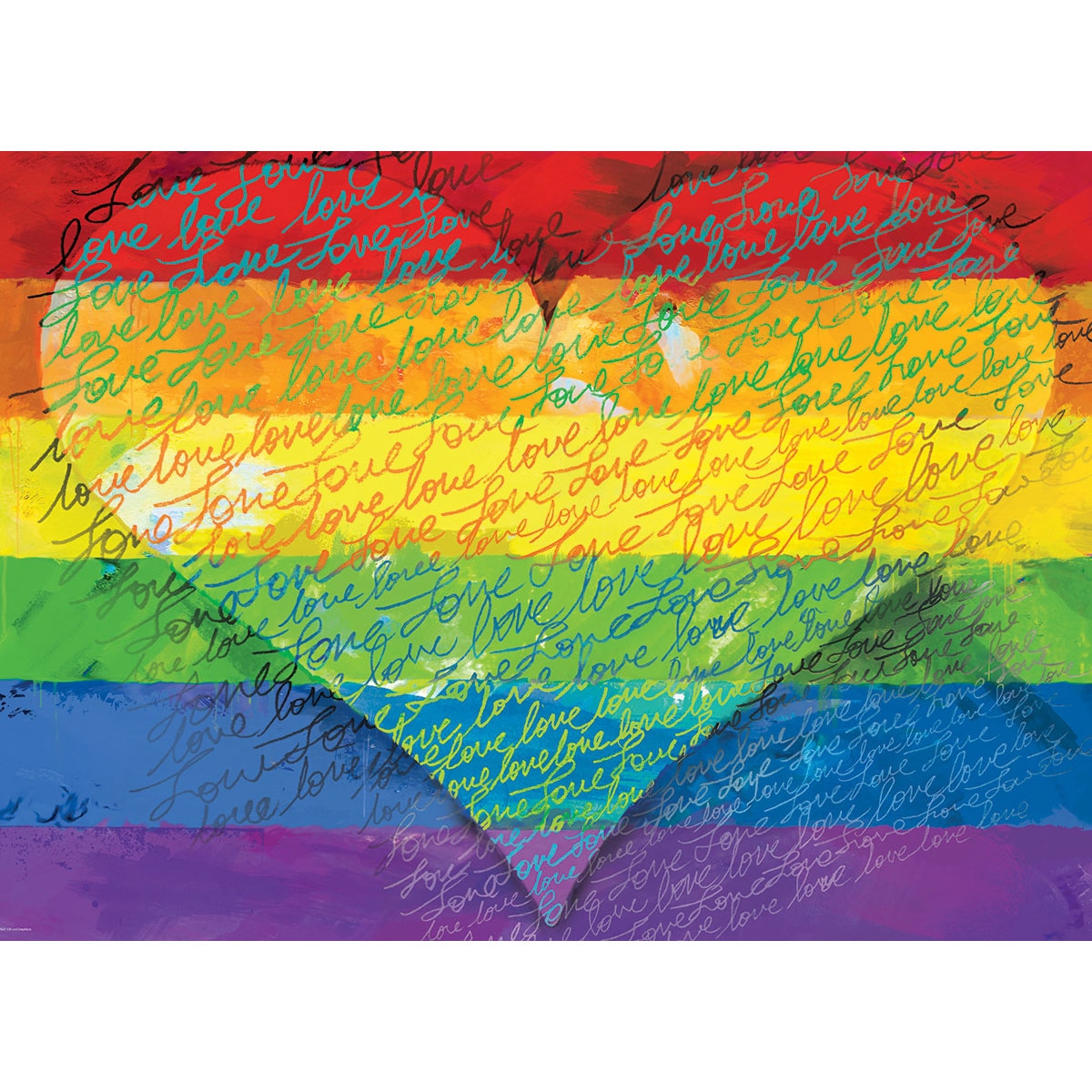 Puzzle Eurographics - Love & Pride!, 1.000 piese (6000-5542)