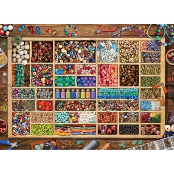 Puzzle Eurographics - Laura's Bead Collection, 1.000 piese (6000-5528) Puzzle Eurographics - Laura's Bead Collection, 1.000 piese (6000-5528)