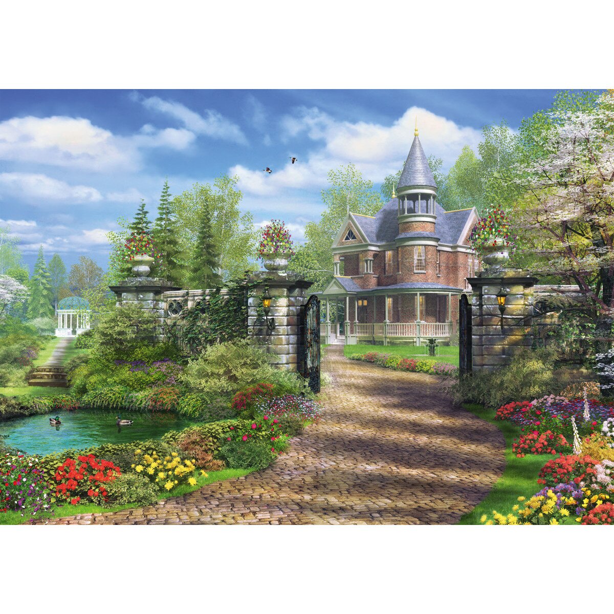 Puzzle Schmidt - Idyllic Country Estate, 1.000 piese (59618)