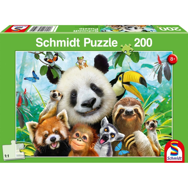 Schmidt Puzzle - Animal fun, 200 db