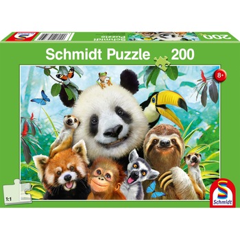 Puzzle Schmidt - Animal fun, 200 piese Puzzle Schmidt - Animal fun, 200 piese