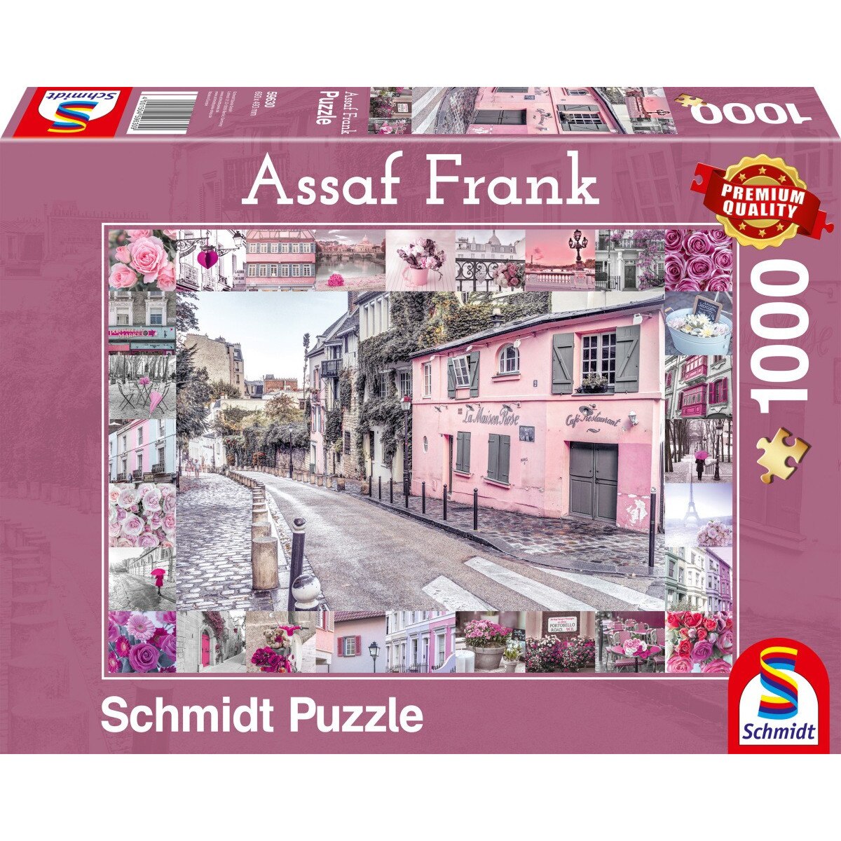 Puzzle Schmidt - Romantic journey, 1000 piese