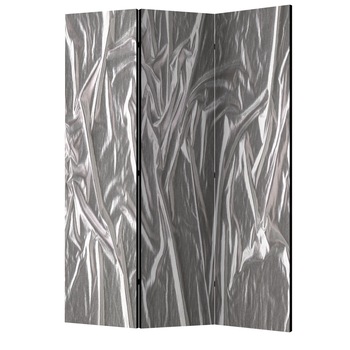 Paravan din 3 parti - Argint nobil - 135 x 172 cm Paravan din 3 parti - Argint nobil - 135 x 172 cm