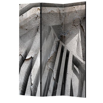 Paravan din 3 parti - Beton 3d - 135 x 172 cm Paravan din 3 parti - Beton 3d - 135 x 172 cm